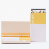 Ginger June Match Boxes