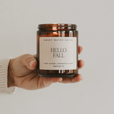 Sweet Water Decor Candles: Fall Amber Collection