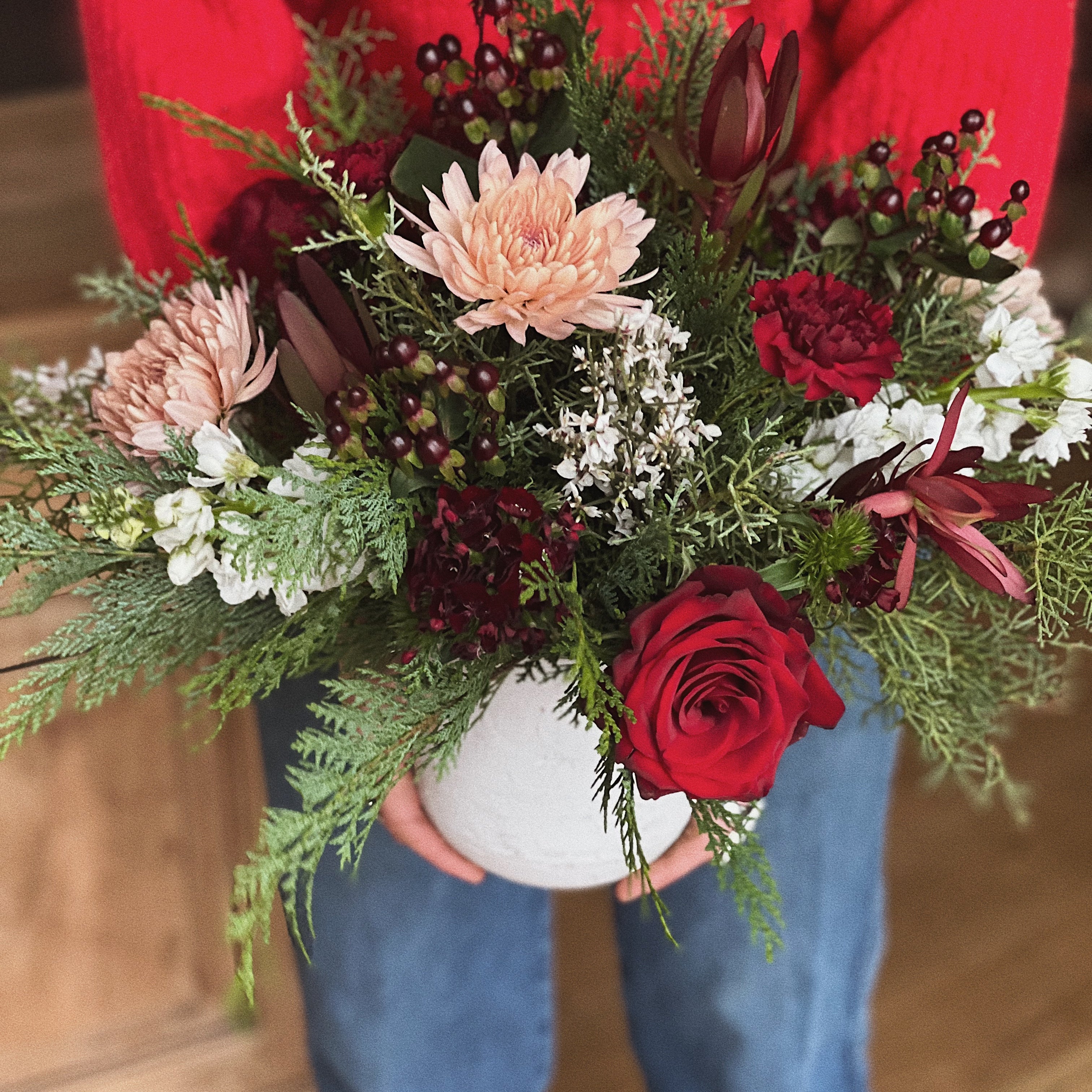 Classic Holiday Centerpieces