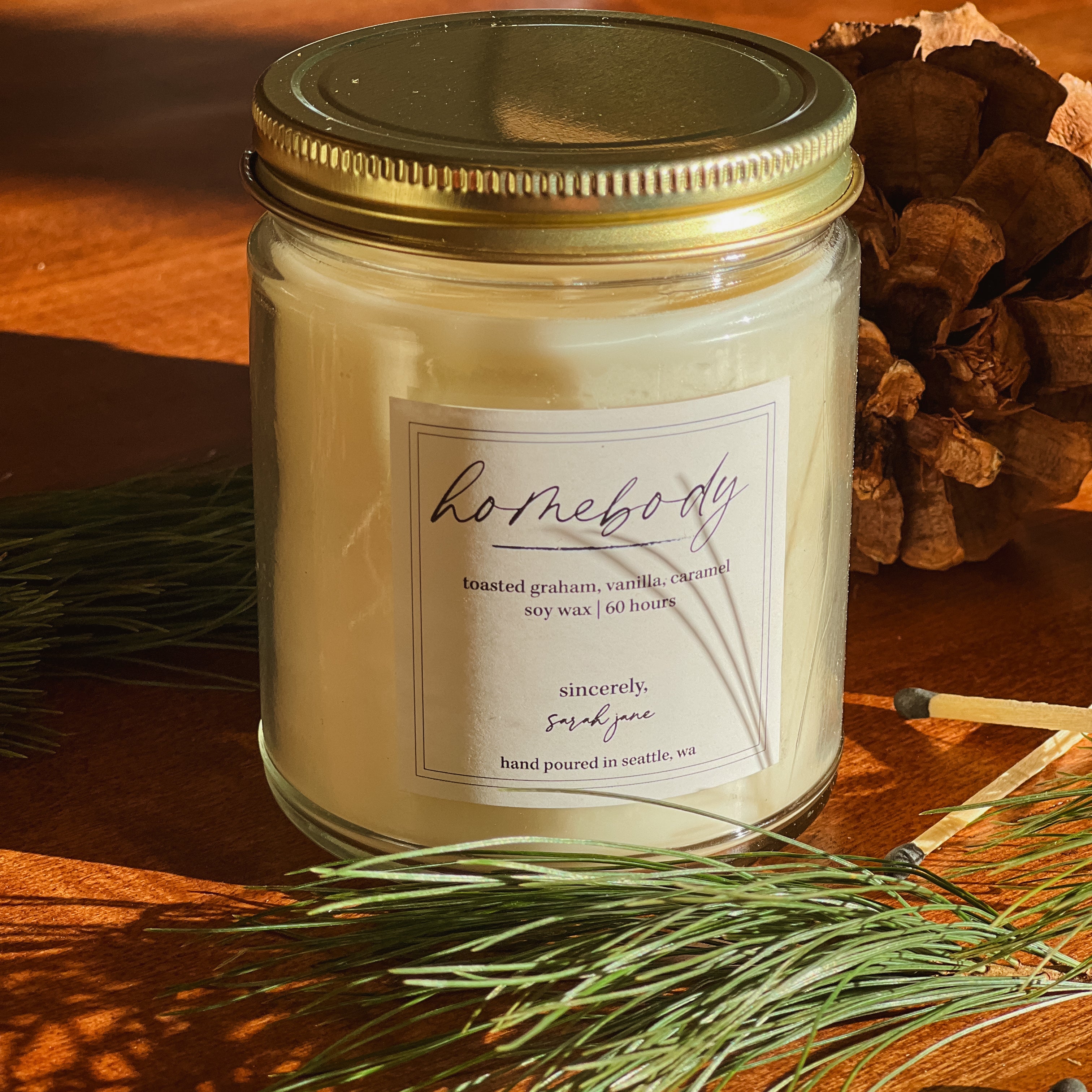 Holiday Candles by Sincerely Sarah Jane