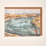 Happy Days Fishing Greeting Card