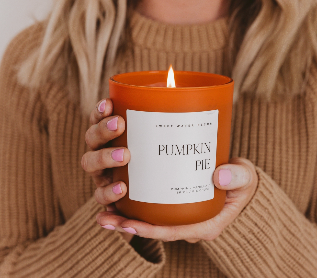 Sweet Water Decor Large Autumn Candles (15 oz)