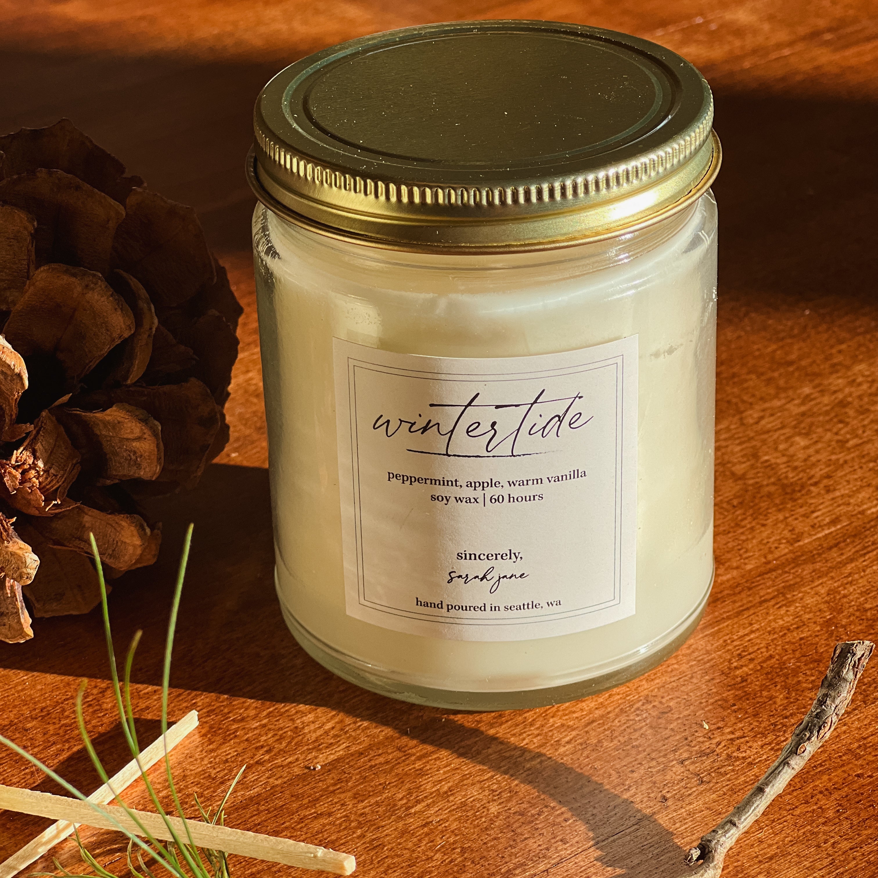 Holiday Candles by Sincerely Sarah Jane