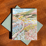 You're A Treasure: Colorful Wildflower Card